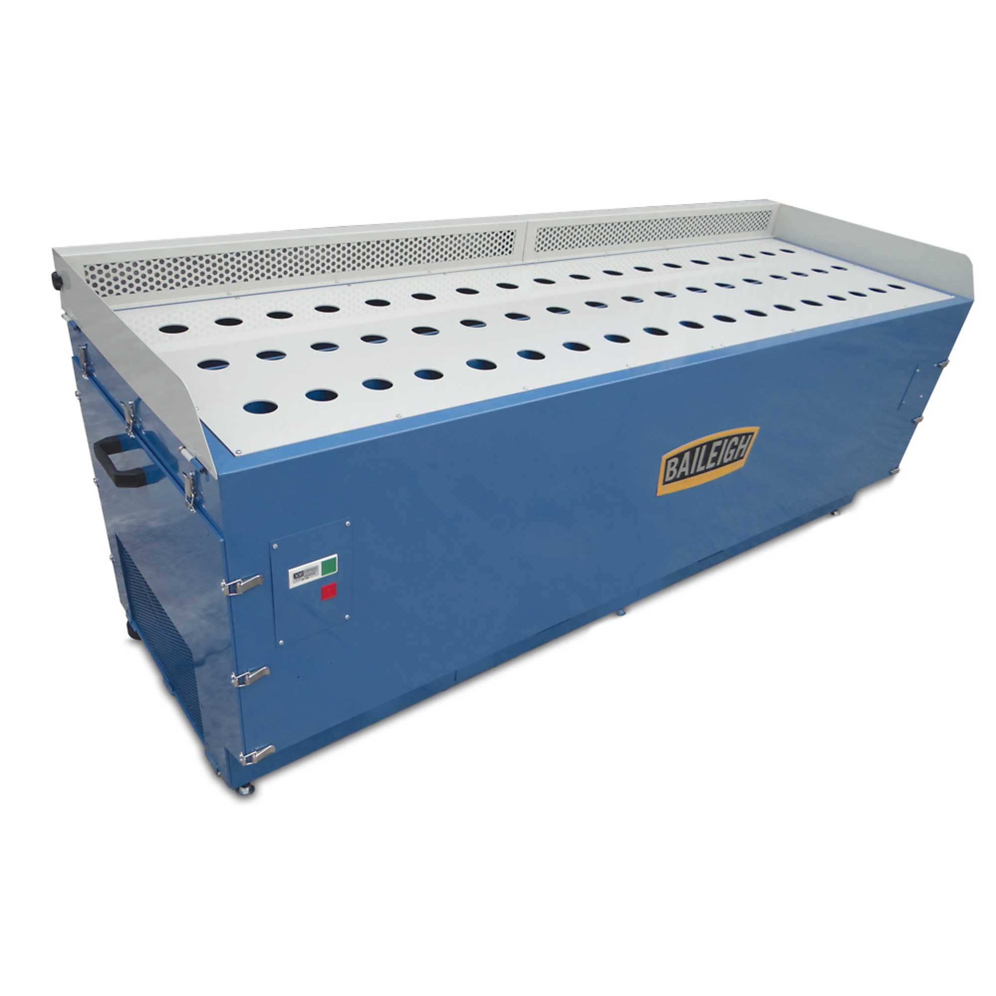 Baileigh Metal Down Draft Table — 8ft., Stainless Steel, 195 CFM, 220V, Model# DDTM-8024-220V 1ph